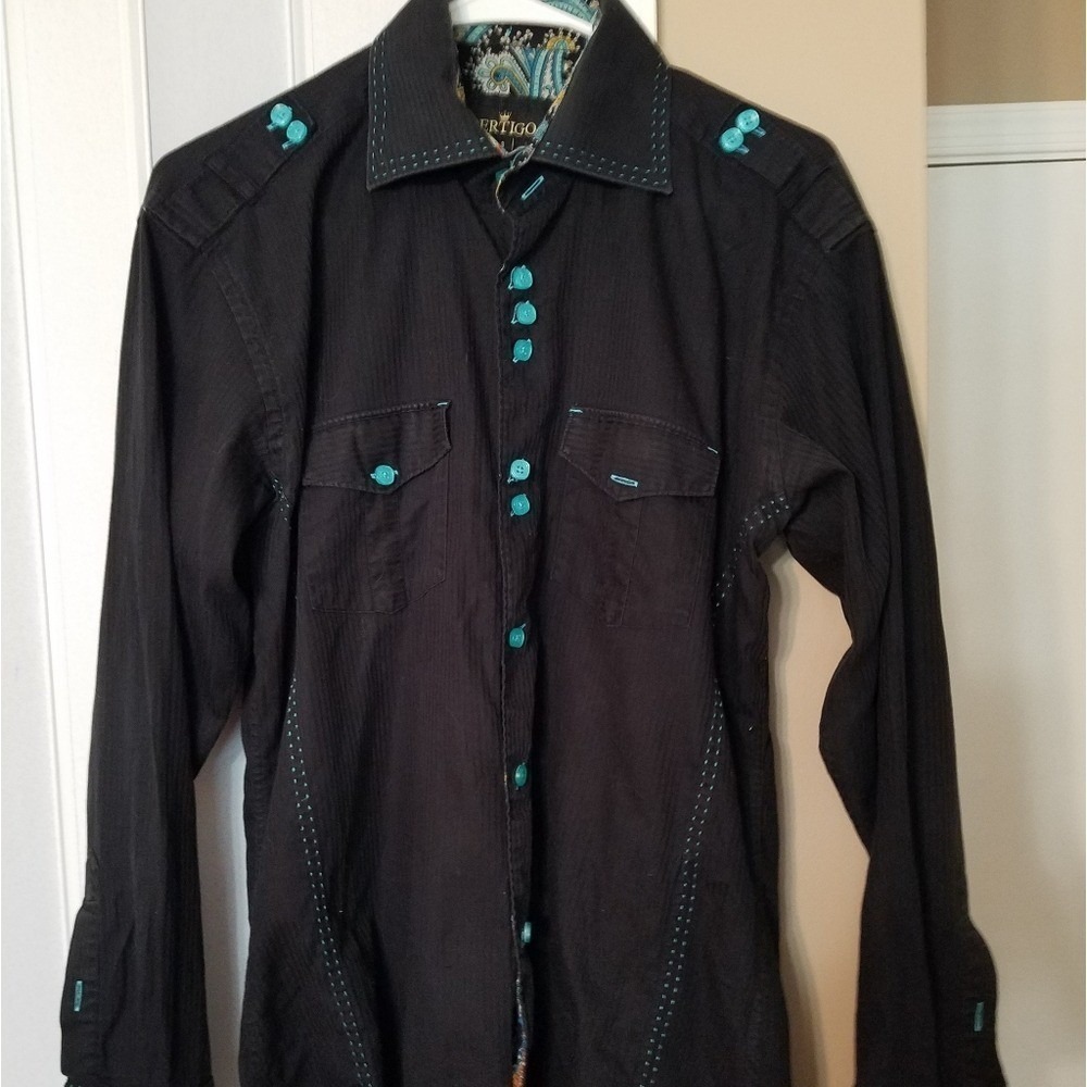 Bertigo mens dress shirt